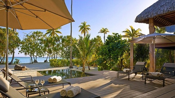 Le Brando piscine luxe polynesie