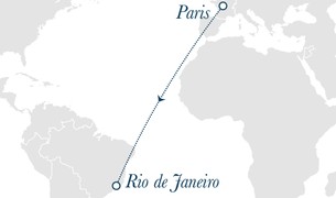 Votre vol en avion privé Paris Rio