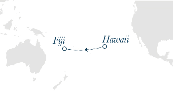 Hawaii Fiji world tour luxury pacific